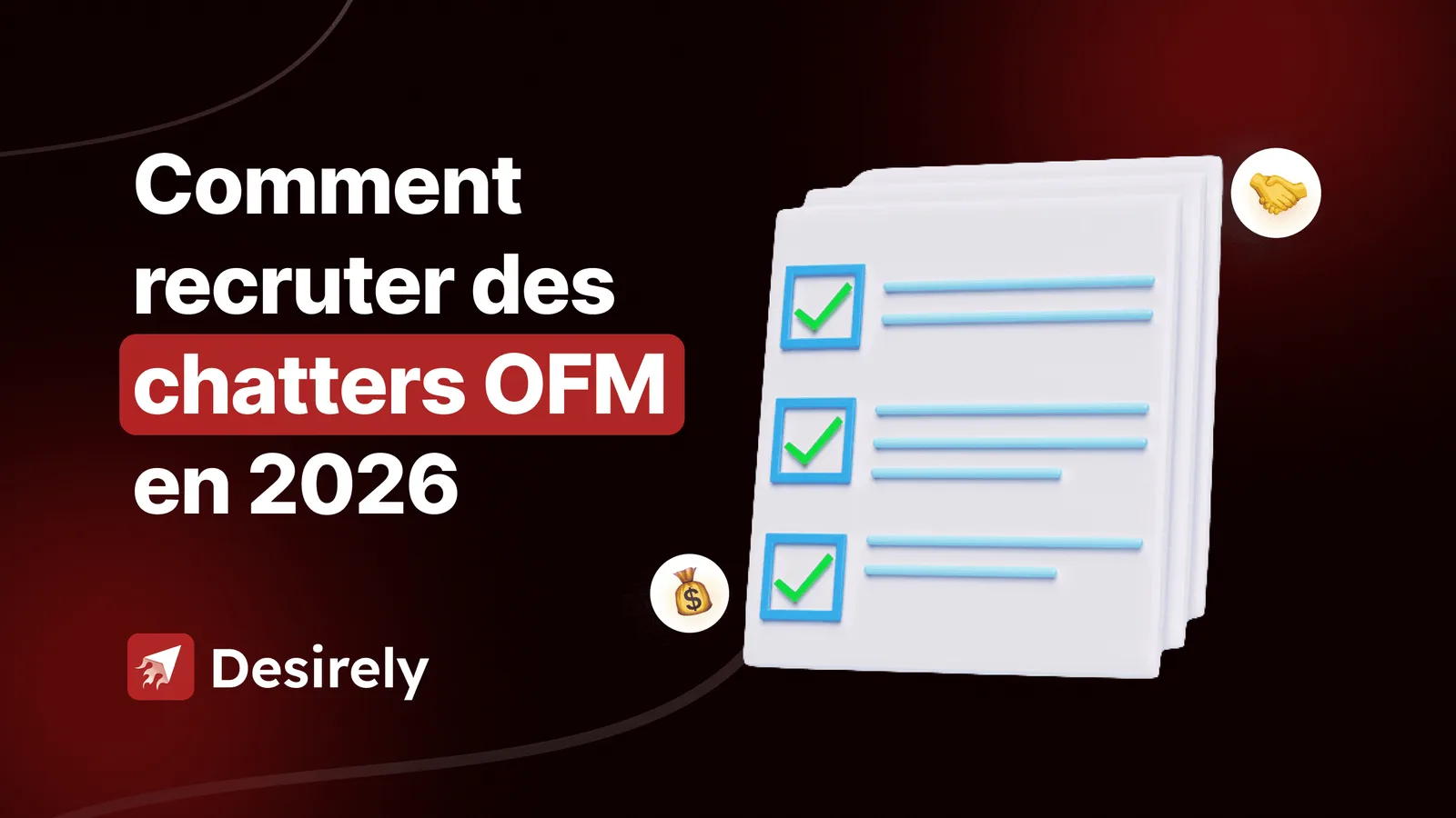 Recruter chatters OFM